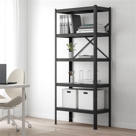 Article Number 602. . Ikea metal shelf unit